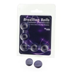 TALOKA - 5 SFERE BRASILIANE ELETTRICHE EFFETTO VIBRANTE EMOZIONANTE GEL
