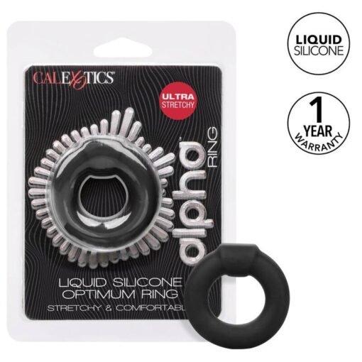 CALEXOTICS - ANELLO ALPHA OPTIMUM NERO - immagine 2