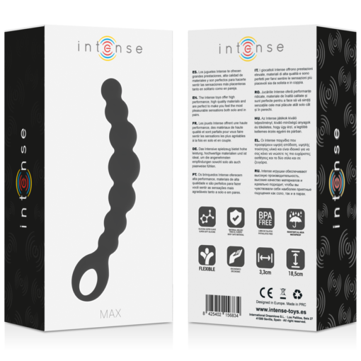 INTENSE - SFERE ANAL MAX BLACK - immagine 5