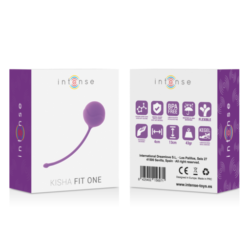 INTENSE - KISHA FIT ONE IN SILICONE KEGEL LILLA - immagine 3