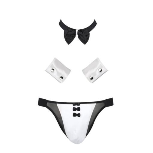 PASSION - 036 SLIP ALFROJO NERO S/M - immagine 5