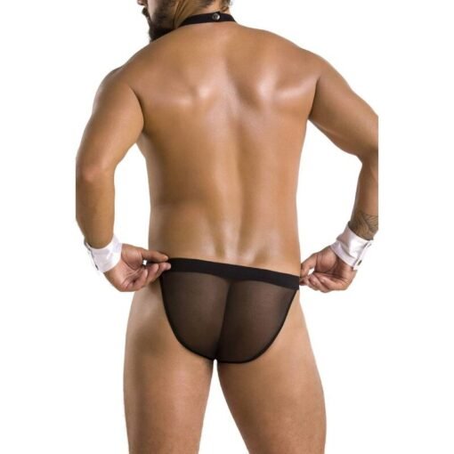 PASSION - 036 SLIP ALFROJO NERO S/M - immagine 4