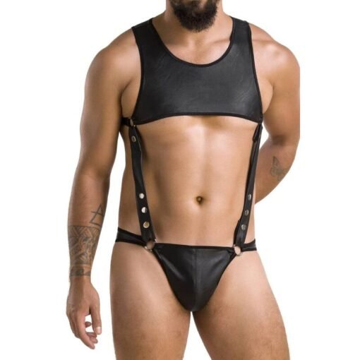 PASSION - 056 BODY ADAM NERO S/M - immagine 3