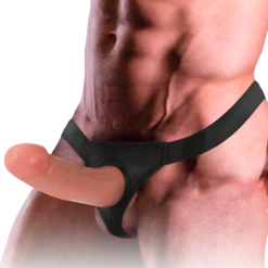 Alternative view of INTENSE - IMBRACATURA CAVA CON DILDO 16 X 3 CM