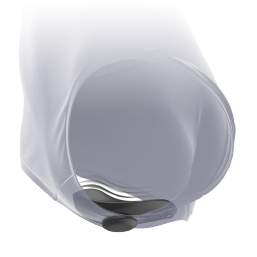 BLACK&SILVER - PANTALONE VIBRATORE IN SILICONE RICARICABILE PRESTON NERO - immagine 5