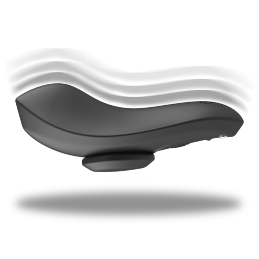 BLACK&SILVER - PANTALONE VIBRATORE IN SILICONE RICARICABILE PRESTON NERO - immagine 4