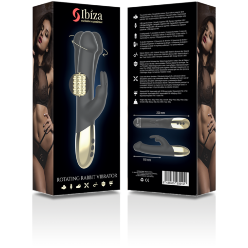 IBIZA - VIBRATORE ROTANTE A CONIGLIO - immagine 10