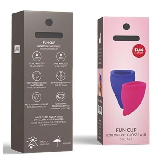 FUN FACTORY - KIT FUN CUP ESPLORA ROSA E OLTREMARE - immagine 4
