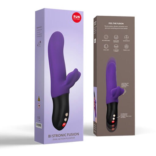 FUN FACTORY - BI STRONIC FUSION DUAL PULSATOR VIOLA - immagine 3