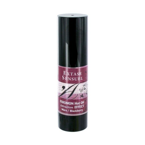 EXTASE SENSUAL - OLIO DA MASSAGGIO EFFETTO RISCALDANTE AI FEROMONI DI MORA 30 ML - immagine 3