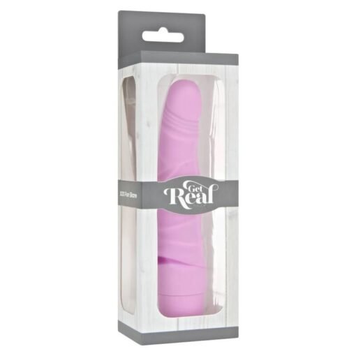 GET REAL - MINI VIBRATORE CLASSIC SLIM ROSA - immagine 3