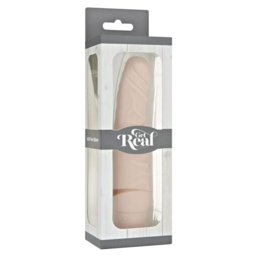 GET REAL - MINI PELLE VIBRANTE SLIM CLASSICA - immagine 3
