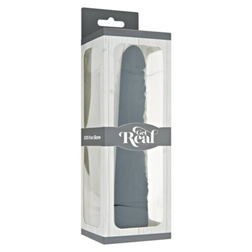 GET REAL - VIBRATORE CLASSICO SLIM NERO - immagine 3