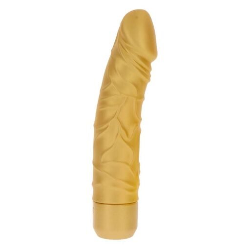 GET REAL - VIBRATORE ORIGINALE GOLD DICKER ORO - immagine 2
