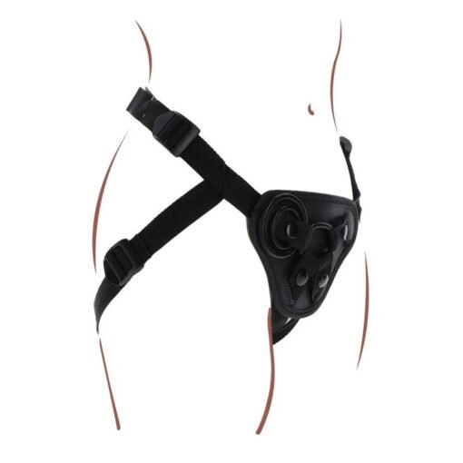 GET REAL - IMBRAGATURA CON CINTURINO NERA - immagine 5