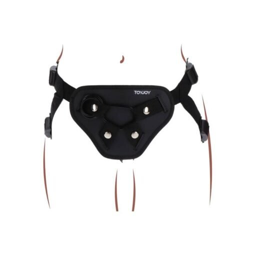 GET REAL - IMBRACATURA DELUXE CON CINTURINO NERO - immagine 4