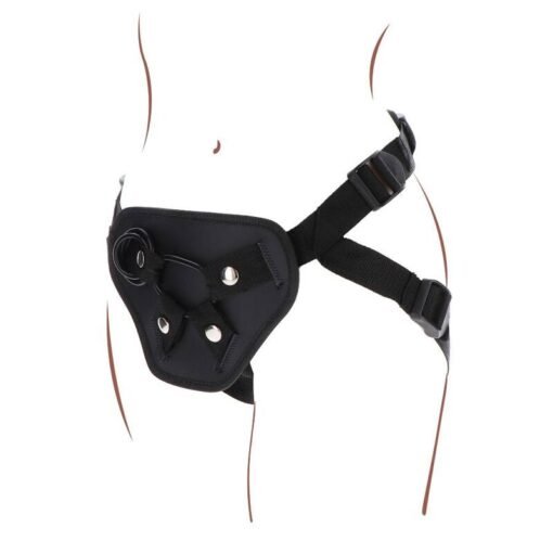 GET REAL - IMBRACATURA DELUXE CON CINTURINO NERO - immagine 5