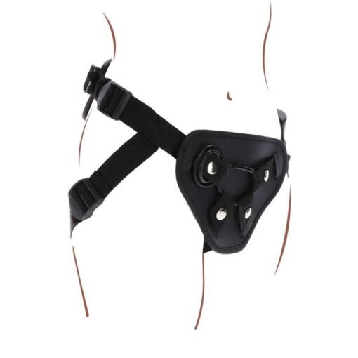 GET REAL - IMBRACATURA DELUXE CON CINTURINO NERO - immagine 6