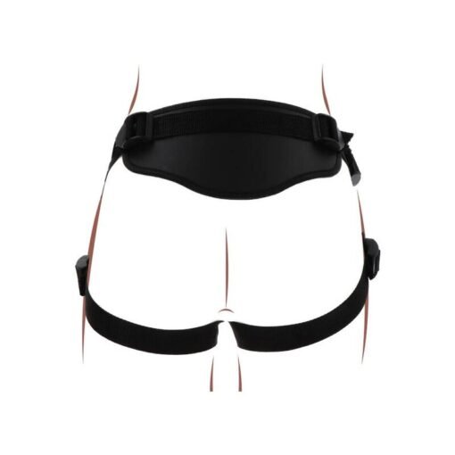GET REAL - IMBRACATURA DELUXE CON CINTURINO NERO - immagine 8