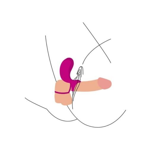 XOCOON - ANELLO STIMOLATORE DI COPPIA FUCSIA - immagine 5