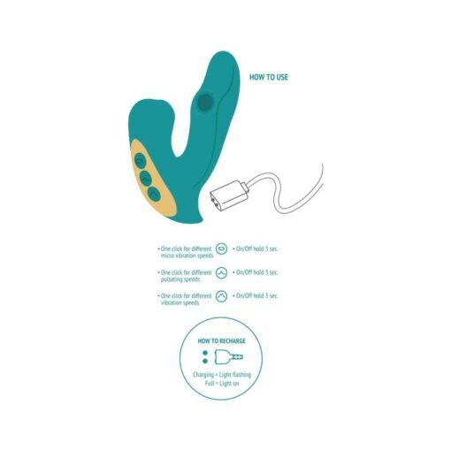 XOCOON - STIMOLATORE ETERNAL LOVE VIBE VERDE - immagine 6