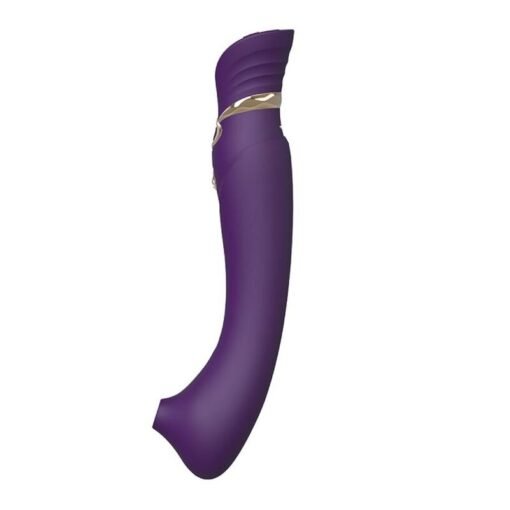 ZALO - SET QUEEN PULSE WAVE STIM PER CLIT VIOLA - immagine 10