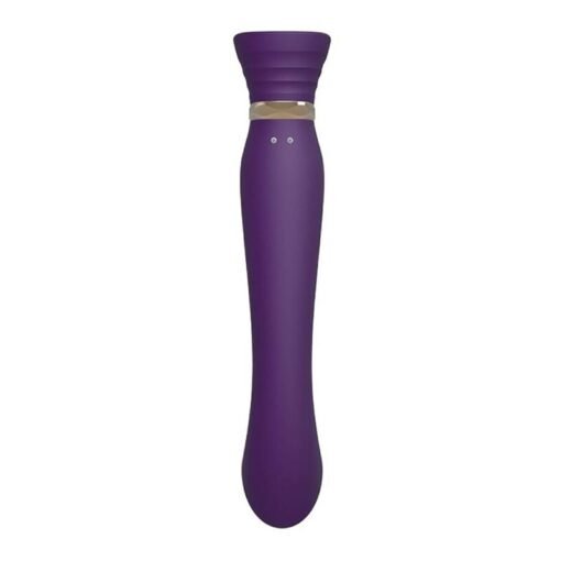 ZALO - SET QUEEN PULSE WAVE STIM PER CLIT VIOLA - immagine 8