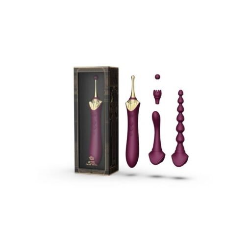 ZALO - BESS 2 CLITORAL MASSAGER PURPLE - immagine 14