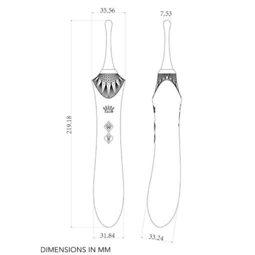 ZALO - BESS 2 CLITORAL MASSAGER PURPLE - immagine 11