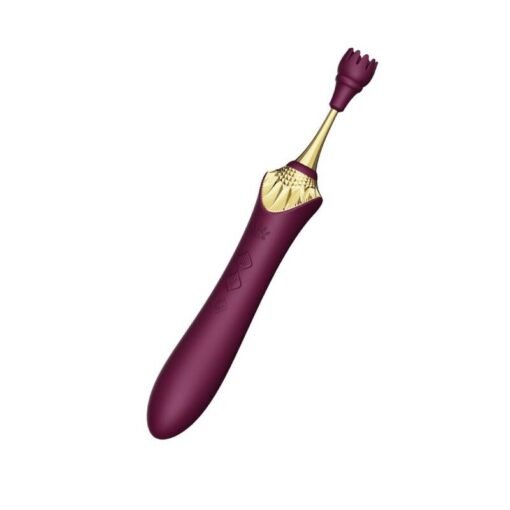 ZALO - BESS 2 CLITORAL MASSAGER PURPLE - immagine 3