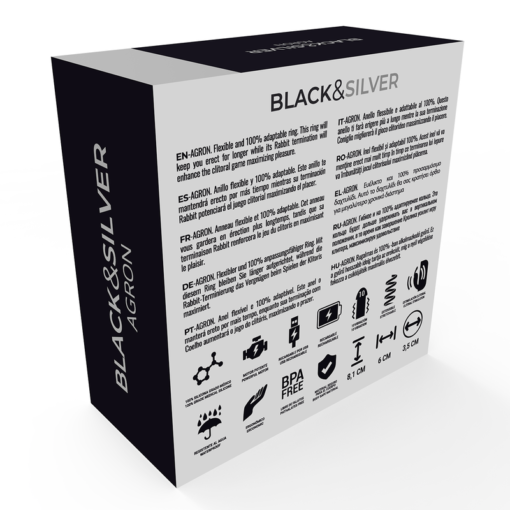 BLACK&SILVER - ANELLO AGRON 2.O - immagine 6
