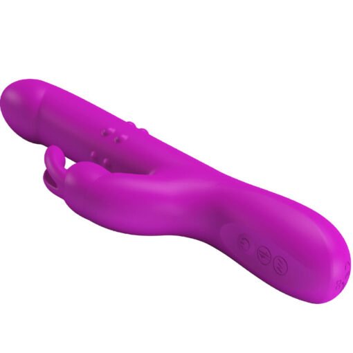 PRETTY LOVE - VIBRATORE REESE CON ROTAZIONE VIOLA - immagine 5