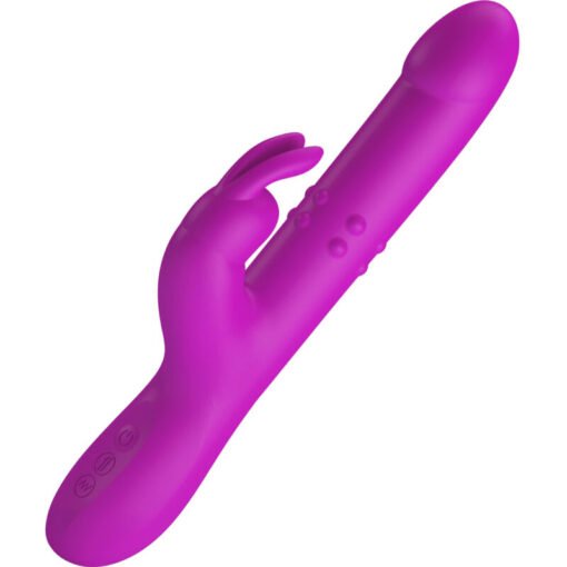 PRETTY LOVE - VIBRATORE REESE CON ROTAZIONE VIOLA - immagine 3