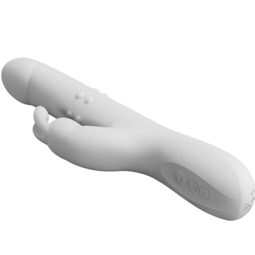 PRETTY LOVE - VIBRATORE REESE CON ROTAZIONE ARGENTO - immagine 4