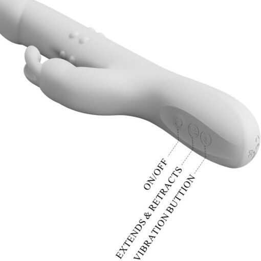 PRETTY LOVE - VIBRATORE REESE CON ROTAZIONE ARGENTO - immagine 6