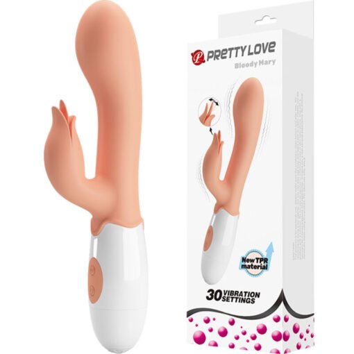 PRETTY LOVE - BLOODY MARY VIBRATORE CON STIMOLATORE - immagine 8