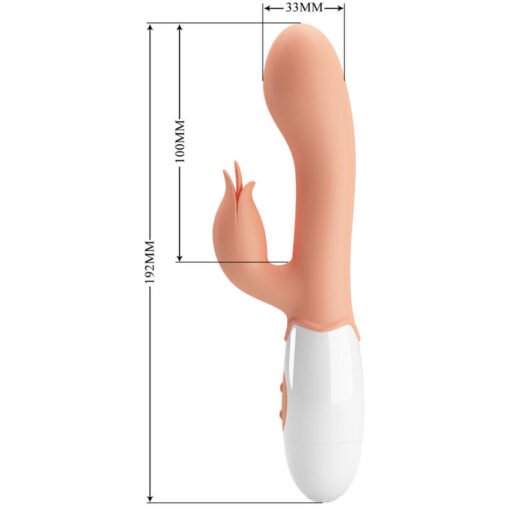 PRETTY LOVE - BLOODY MARY VIBRATORE CON STIMOLATORE - immagine 6
