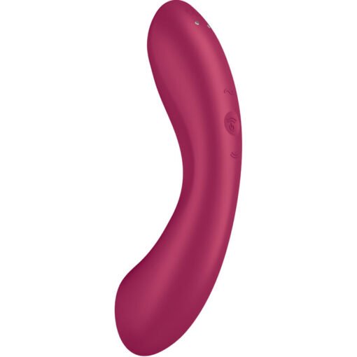 SATISFYER - CURVE TRINITY 1 AIR PULSE VIBRAZIONE ROSSO - immagine 8
