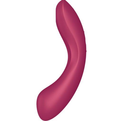 SATISFYER - CURVE TRINITY 1 AIR PULSE VIBRAZIONE ROSSO - immagine 9