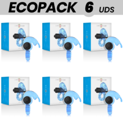 ECOPACK 6 UNIT - INTENSE ANELLO VIBRATORE FRY BLU