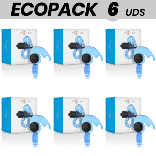 ECOPACK 6 UNIT - INTENSE ANELLO VIBRATORE FRY BLU