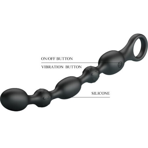 PRETTY LOVE - VAN ANAL BALLS 10 VIBRAZIONI IN SILICONE RICARICABILE - immagine 7