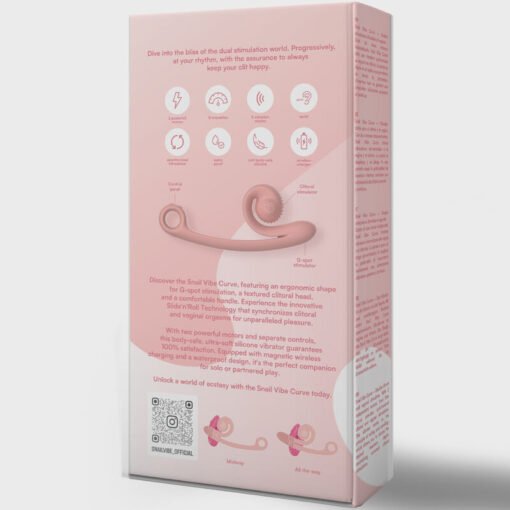 SNAIL VIBE - VIBRATORE CURVA ARANCIONE - immagine 5