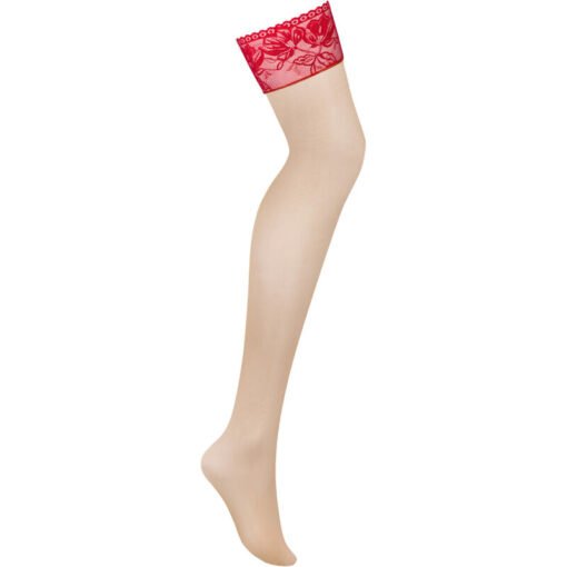 OBSESSIVE - COLLANT IN PIZZO ROSSO LACELOVE XS/S - immagine 5
