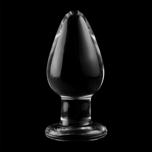 NEBULA SERIES BY IBIZA - MODELLO 3 PLUG ANALE VETRO BOROSILICATO TRASPARENTE 11 CM -O- 5 CM - immagine 7