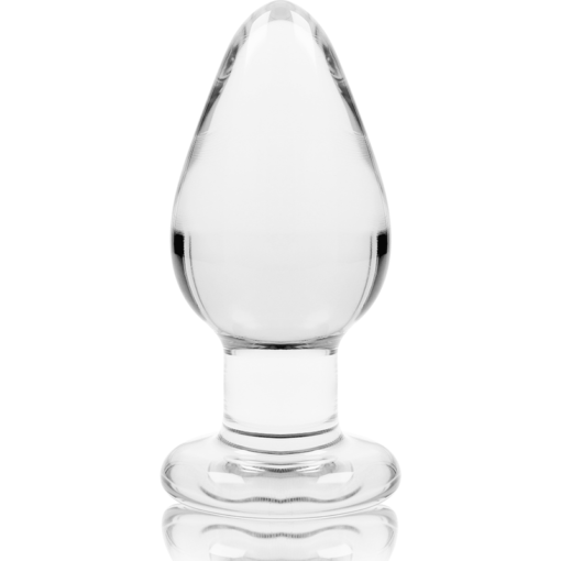 NEBULA SERIES BY IBIZA - MODELLO 3 PLUG ANALE VETRO BOROSILICATO TRASPARENTE 11 CM -O- 5 CM - immagine 5
