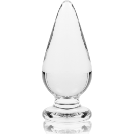 NEBULA SERIES BY IBIZA - MODELLO 4 PLUG ANALE VETRO BOROSILICATO TRASPARENTE 11 CM -O- 5 CM - immagine 5