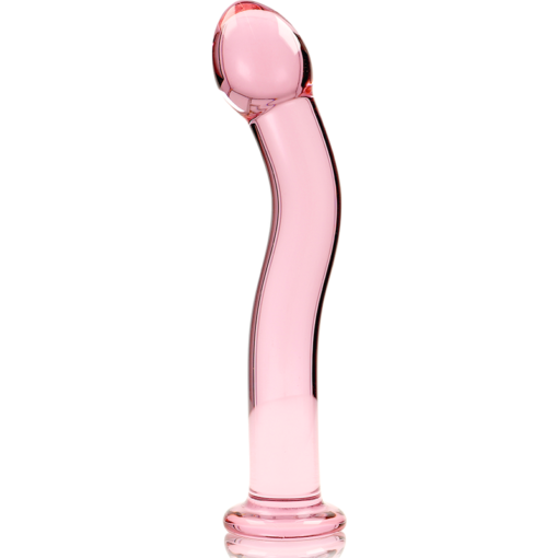 NEBULA SERIES BY IBIZA - MODELLO 18 DILDO IN VETRO BOROSILICATO ROSA 18.5 CM -O- 3.5 CM - immagine 5