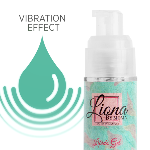 LIONA BY MOMA - VIBRATORE LIQUIDO LIBIDO GEL 15 ML - immagine 2