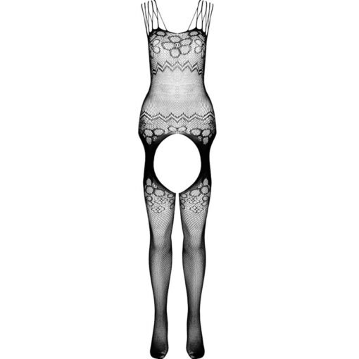 PASSION - COLLEZIONE ECO BODYSTOCKING ECO BS004 BIANCO - immagine 3